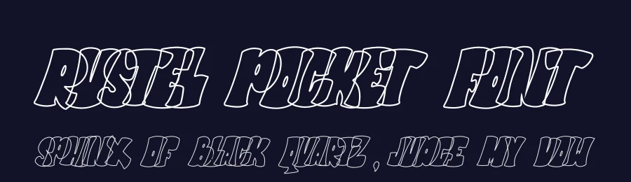 Rustel Pocket Font by ryan creative — Display Font — thumbnail 2