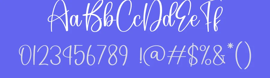 Rustic Beauty – New Script Handwritten Font by creativeletter — Script Handwritten Font — thumbnail 3