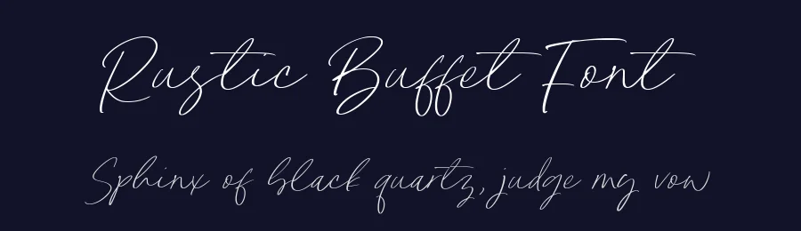 Rustic Buffet Font by Timur type — Script Handwritten Font — thumbnail 2