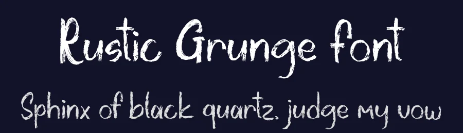 Rustic Grunge Font by Creatifontstudios — Script Handwritten Font — thumbnail 2