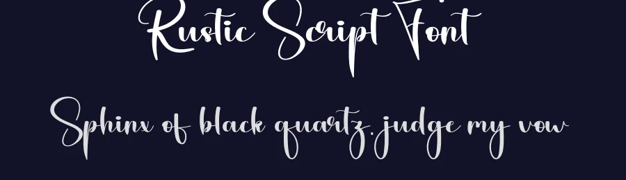 Rustic Script Font by andikastudio — Script Handwritten Font — thumbnail 2