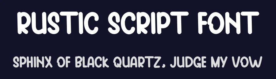 RUSTIC Script Font by inermediaSTUDIO — Display Font — thumbnail 2