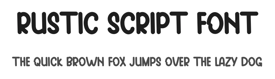 RUSTIC Script Font by inermediaSTUDIO — Display Font