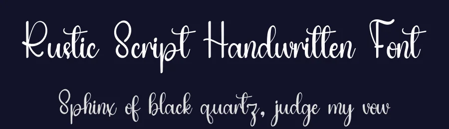 Rustic Script Handwritten Font by inermediaSTUDIO — Script Handwritten Font — thumbnail 2