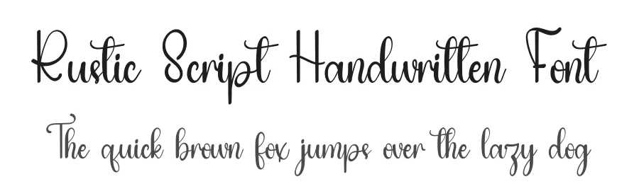 Rustic Script Handwritten Font by inermediaSTUDIO — Script Handwritten Font