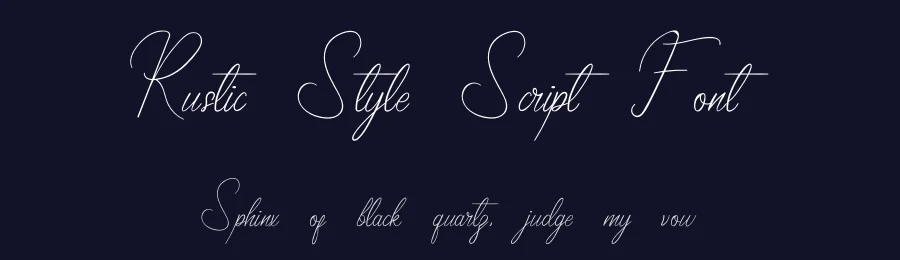 Rustic Style Script Font by Erik Studio — Script Handwritten Font — thumbnail 2