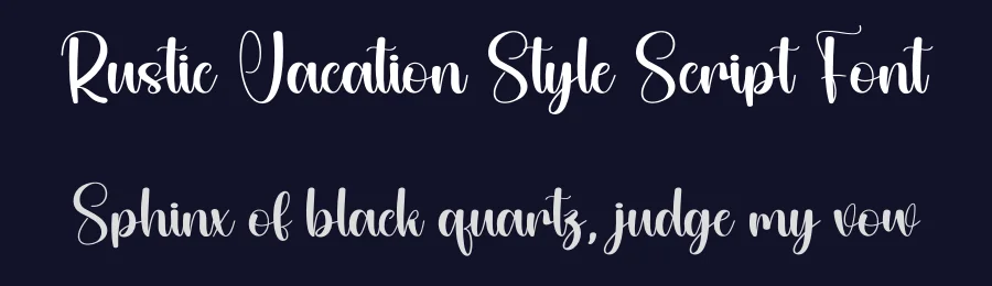 Rustic Vacation Style Script Font by andikastudio — Script Handwritten Font — thumbnail 2