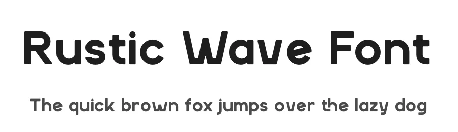 Rustic Wave Font by Gracetypestudio — Script Handwritten Font