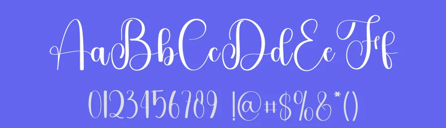 Rustic Wedding – Natural Script Handwritten Font by freshtypeink — Script Handwritten Font — thumbnail 3