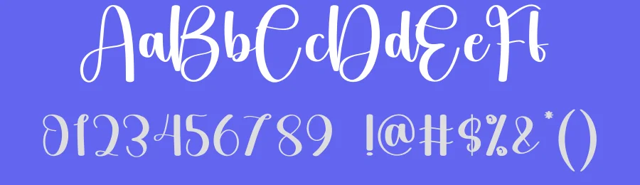Rustic Wedding Playful Font by creativeletter — Script Handwritten Font — thumbnail 3