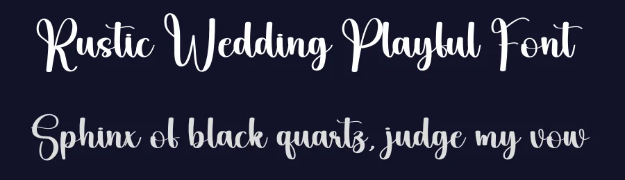 Rustic Wedding Playful Font by creativeletter — Script Handwritten Font — thumbnail 2