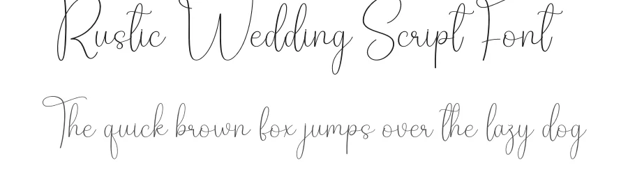 Rustic Wedding Script Font by creativeletter — Script Handwritten Font