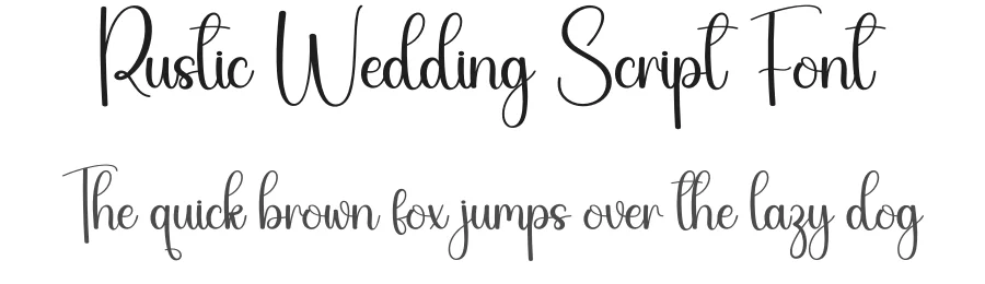 Rustic Wedding Script Font by andikastudio — Script Handwritten Font