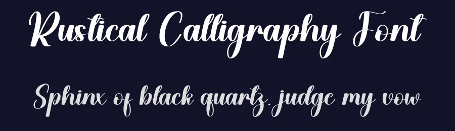 Rustical Calligraphy Font by andikastudio — Script Handwritten Font — thumbnail 2