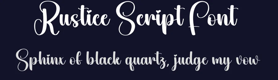 Rustice Script Font by andikastudio — Script Handwritten Font — thumbnail 2