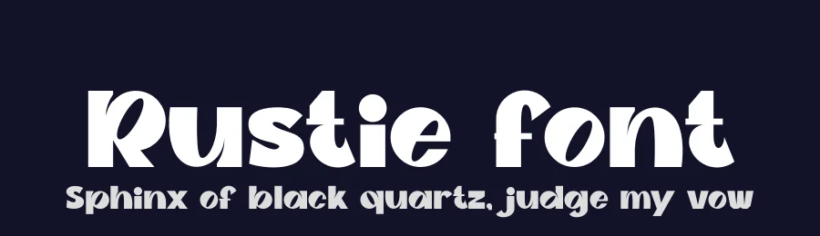 Rustie Font by SlideShoot — Display Font — thumbnail 2