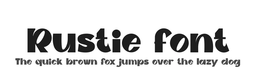 Rustie Font by SlideShoot — Display Font