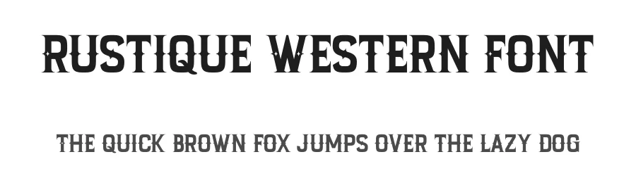 Rustique Western Font by MasyafiStudio — Serif Font