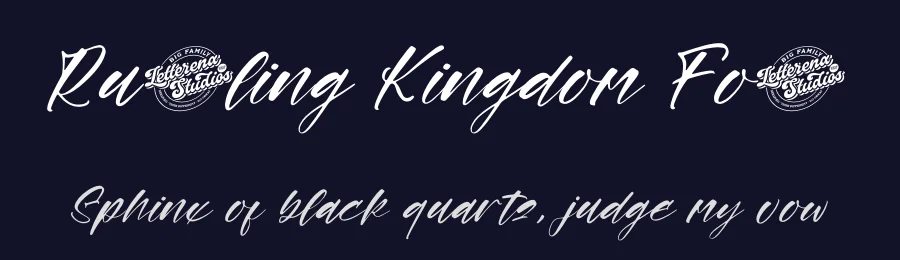 Rustling Kingdom Font by letterenastudios — Script Handwritten Font — thumbnail 2
