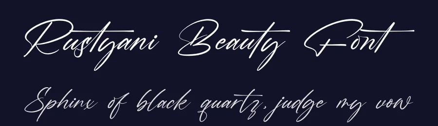 Rustyani Beauty Font by stylishtype.co — Script Handwritten Font — thumbnail 2