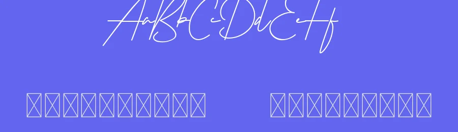 Rutinitas Signature Script Font by CalligraphyFonts.net — Script Handwritten Font — thumbnail 3