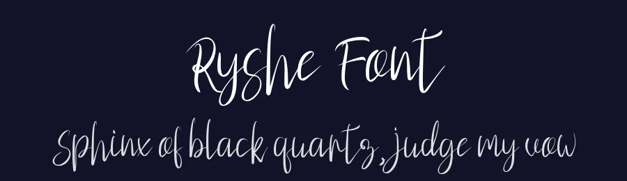 Ryshe Font by khalwastudio — Script Handwritten Font — thumbnail 2