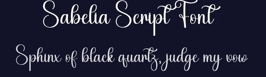 Sabelia Script Font by creativeletter — Script Handwritten Font — thumbnail 2