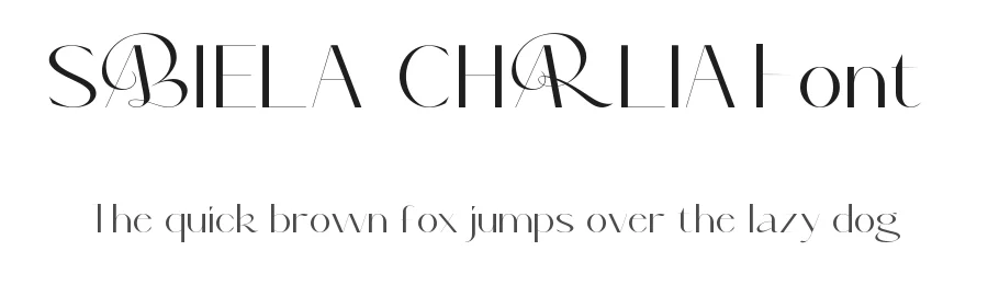 Sabiela Charlia Font by RaisProject — Script Handwritten Font