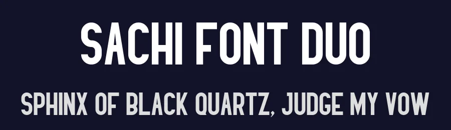 Sachi Font Duo by lemonthe — Sans Serif Font — thumbnail 2