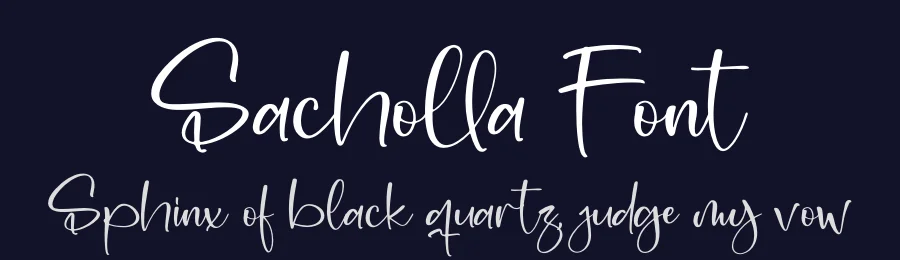 Sacholla Font by perspectype — Script Handwritten Font — thumbnail 2
