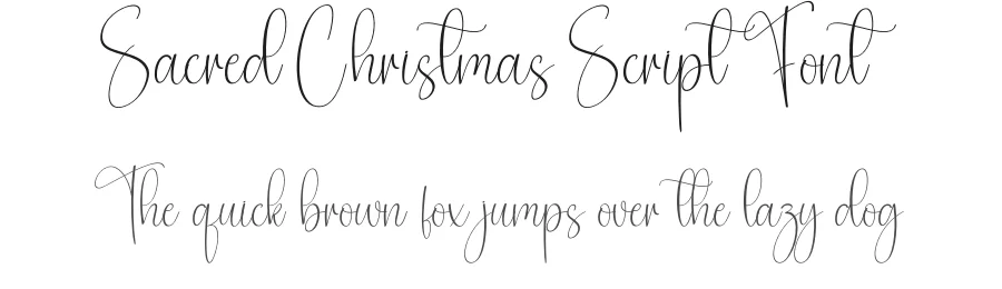 Sacred Christmas Script Font by andikastudio — Script Handwritten Font