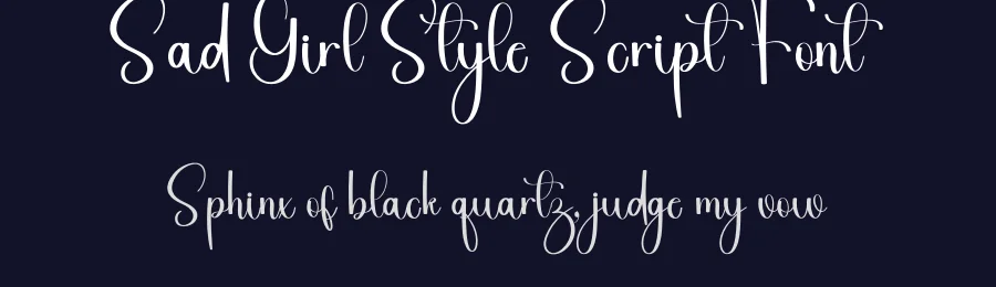 Sad Girl Style Script Font by inermediaSTUDIO — Script Handwritten Font — thumbnail 2