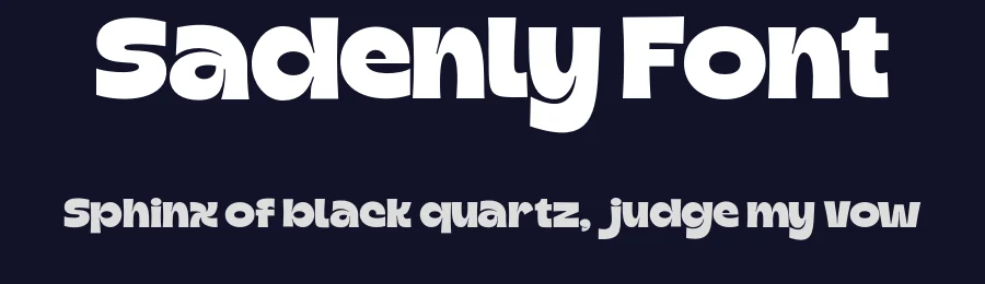 Sadenly Font by bentype — Decorative Font — thumbnail 2