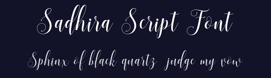 Sadhira Script Font by Barland — Script Handwritten Font — thumbnail 2