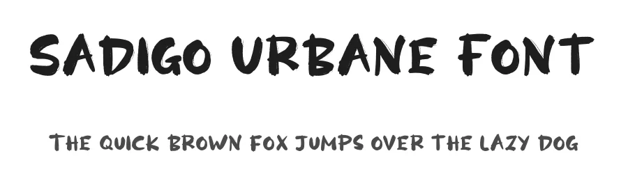 Sadigo Urbane Font by enxyclo — Script Handwritten Font