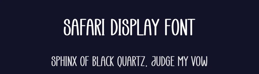 Safari Display Font by andikastudio — Script Handwritten Font — thumbnail 2
