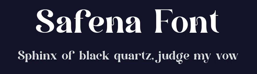 Safena Font by ErmediaStudio — Serif Font — thumbnail 2