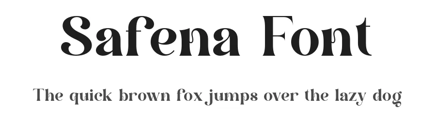 Safena Font by ErmediaStudio — Serif Font