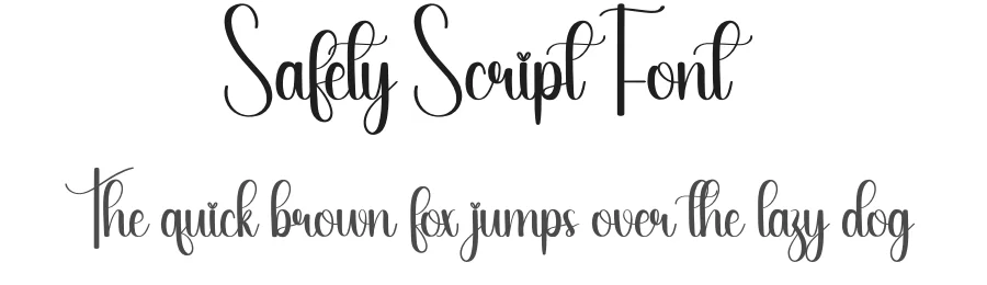 Safety Script Font by creativeletter — Script Handwritten Font