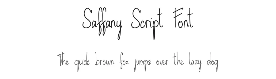Saffany Script Font by hujantype — Display Font