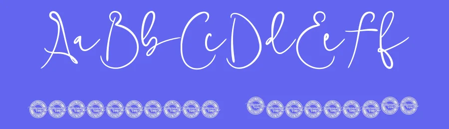 Safrina Font by CalligraphyFonts.net — Script Handwritten Font — thumbnail 3