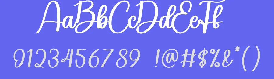 Saga Script Font by creativeletter — Script Handwritten Font — thumbnail 3