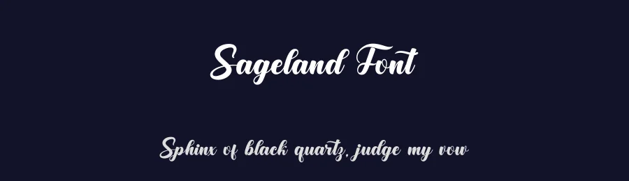 Sageland Font by Basnistudio — Script Handwritten Font — thumbnail 2