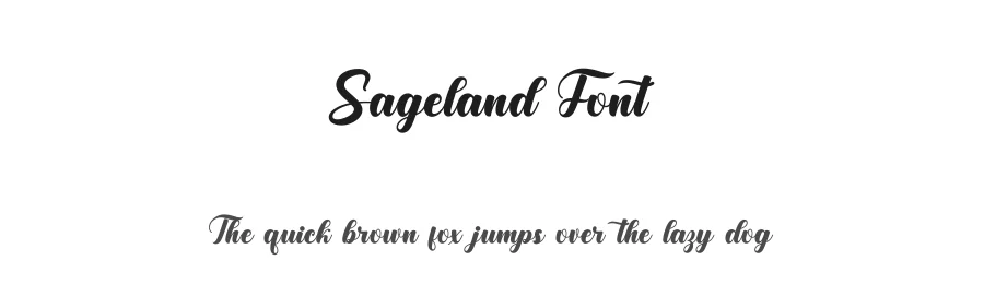 Sageland Font by Basnistudio — Script Handwritten Font