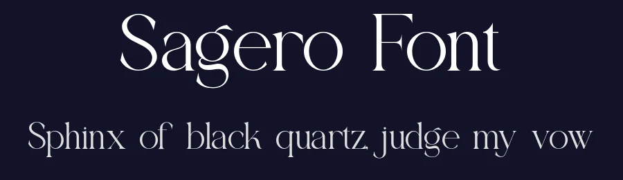 Sagero Font by ErmediaStudio — Serif Font — thumbnail 2