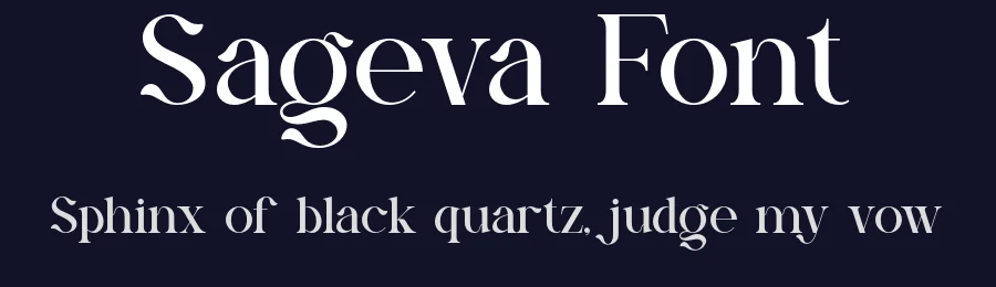 Sageva Font by ErmediaStudio — Serif Font — thumbnail 2