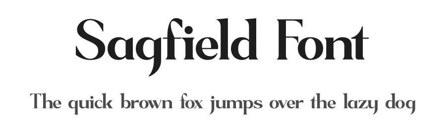 Sagfield Font by Amorfa Type — Serif Font