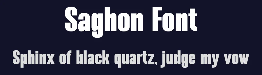 Saghon Font by Almeera Studio — Sans Serif Font — thumbnail 2
