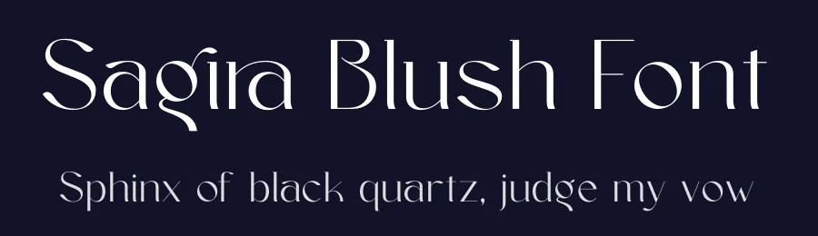 Sagira Blush Font by timelesstype.co — Display Font — thumbnail 2