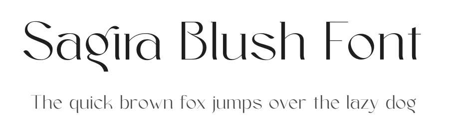 Sagira Blush Font by timelesstype.co — Display Font